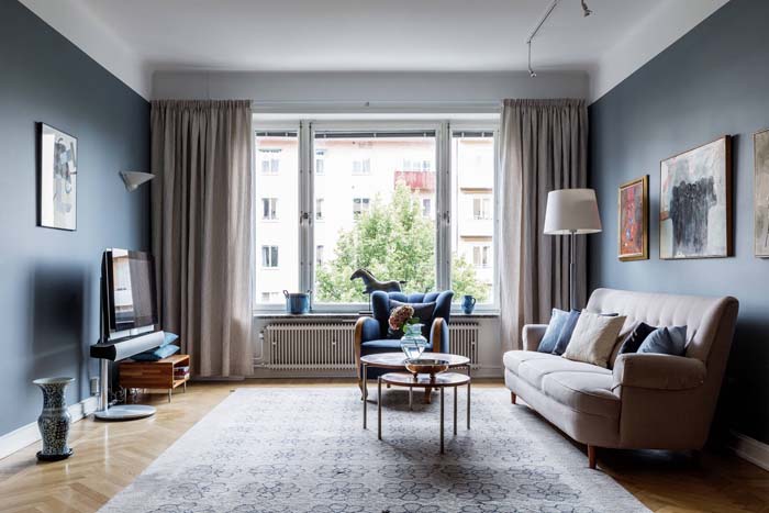 Vintagea kerrostalokodeissa