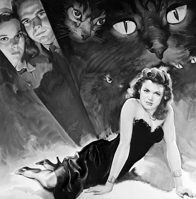 Cat People (1942) promotional art