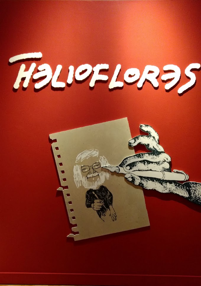 Helio Flores Caricaturista mexicano en el Museo del Estanquillo 