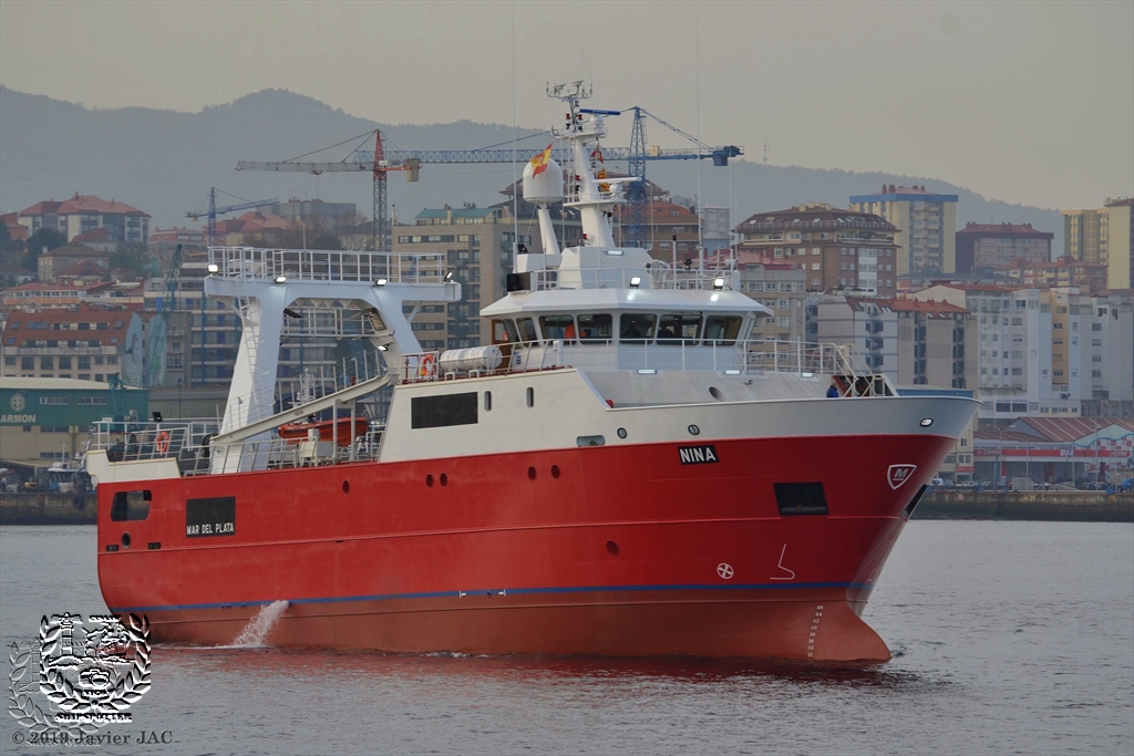 Observador de buques shipspotter en Vigo Astilleros de Armón shipyard