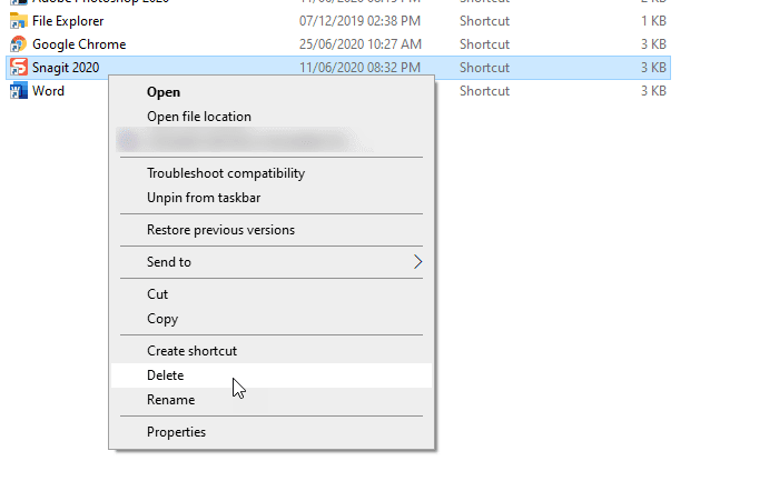 ไม่สามารถเลิกตรึงไอคอนจากแถบงานใน Windows 10