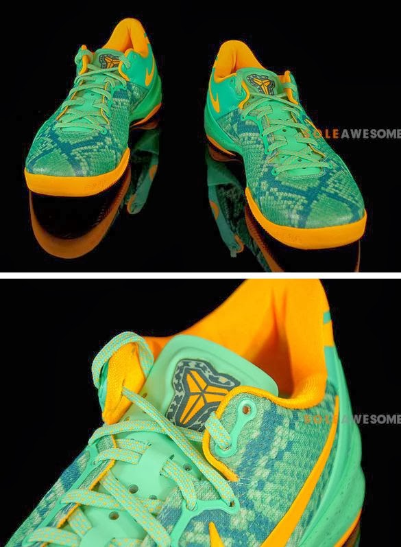 THE SNEAKER ADDICT: Nike Zoom Kobe VIII 8 “Green Glow