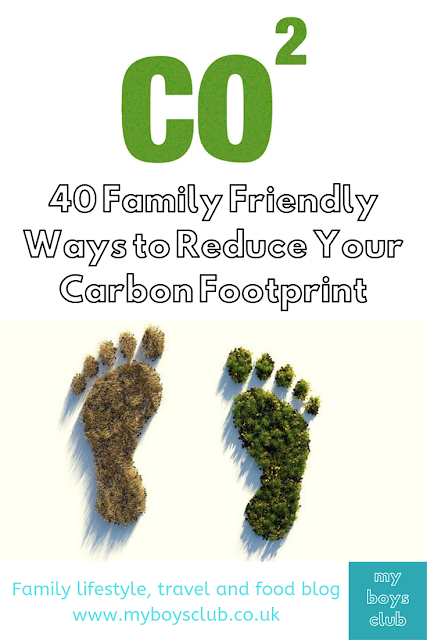 40 Family Friendly Ways to Reduce Your Carbon Footprint