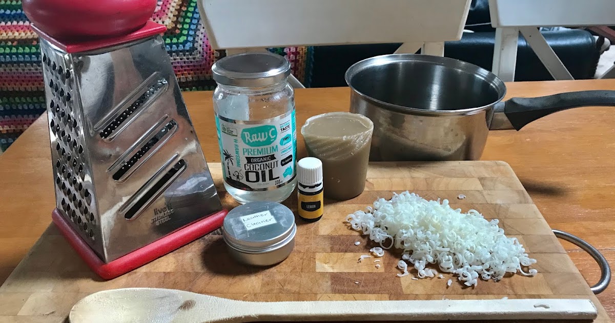 DIY natural leather conditioner A simple living journey
