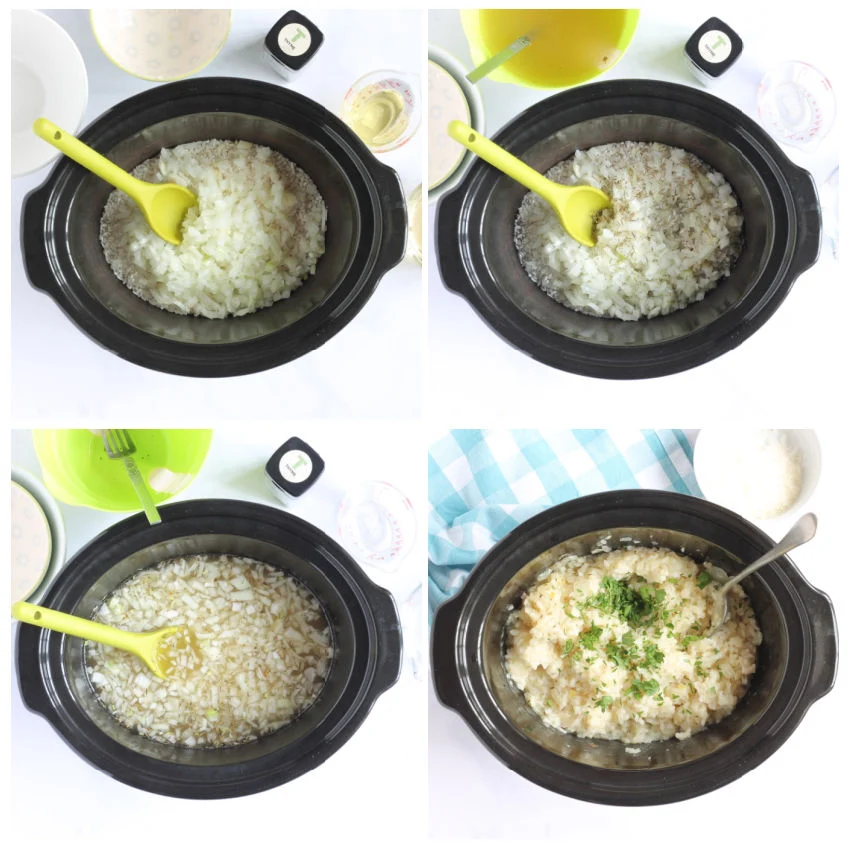 Slow Cooker Risotto with Clotted Cream A Cornish Food Blog Jam and