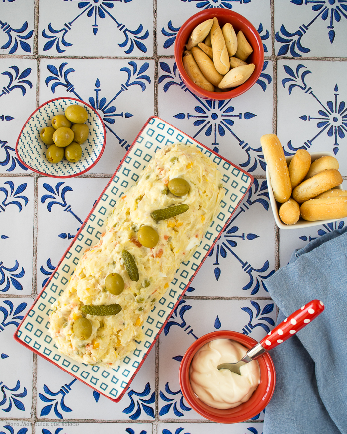 Ensaladilla rusa en Crock-Pot