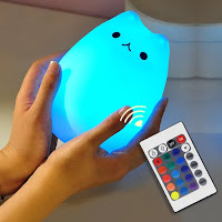 Silicone Touch Sensor LED Night Light For Children