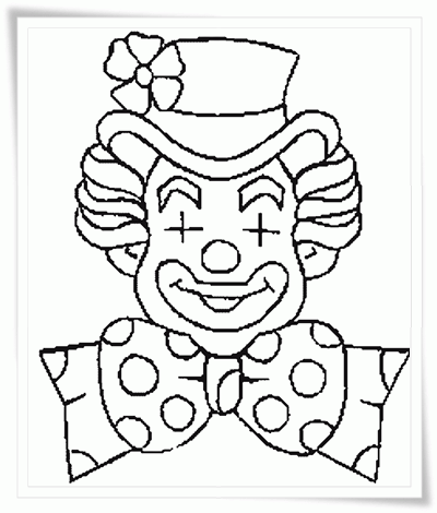 Ausmalbilder zum Ausdrucken: Ausmalbilder Fasching Kostenlos