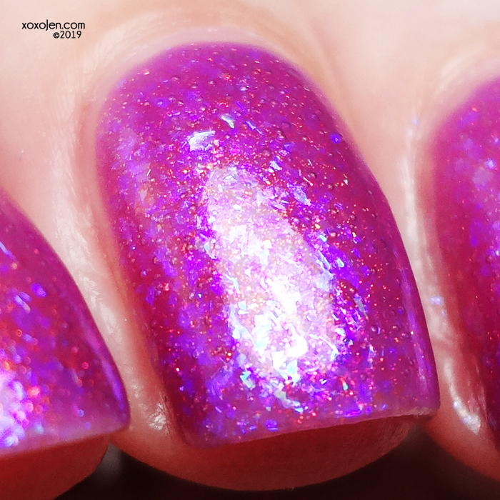xoxoJen's swatch of Ethereal Lacquer Flame Trance