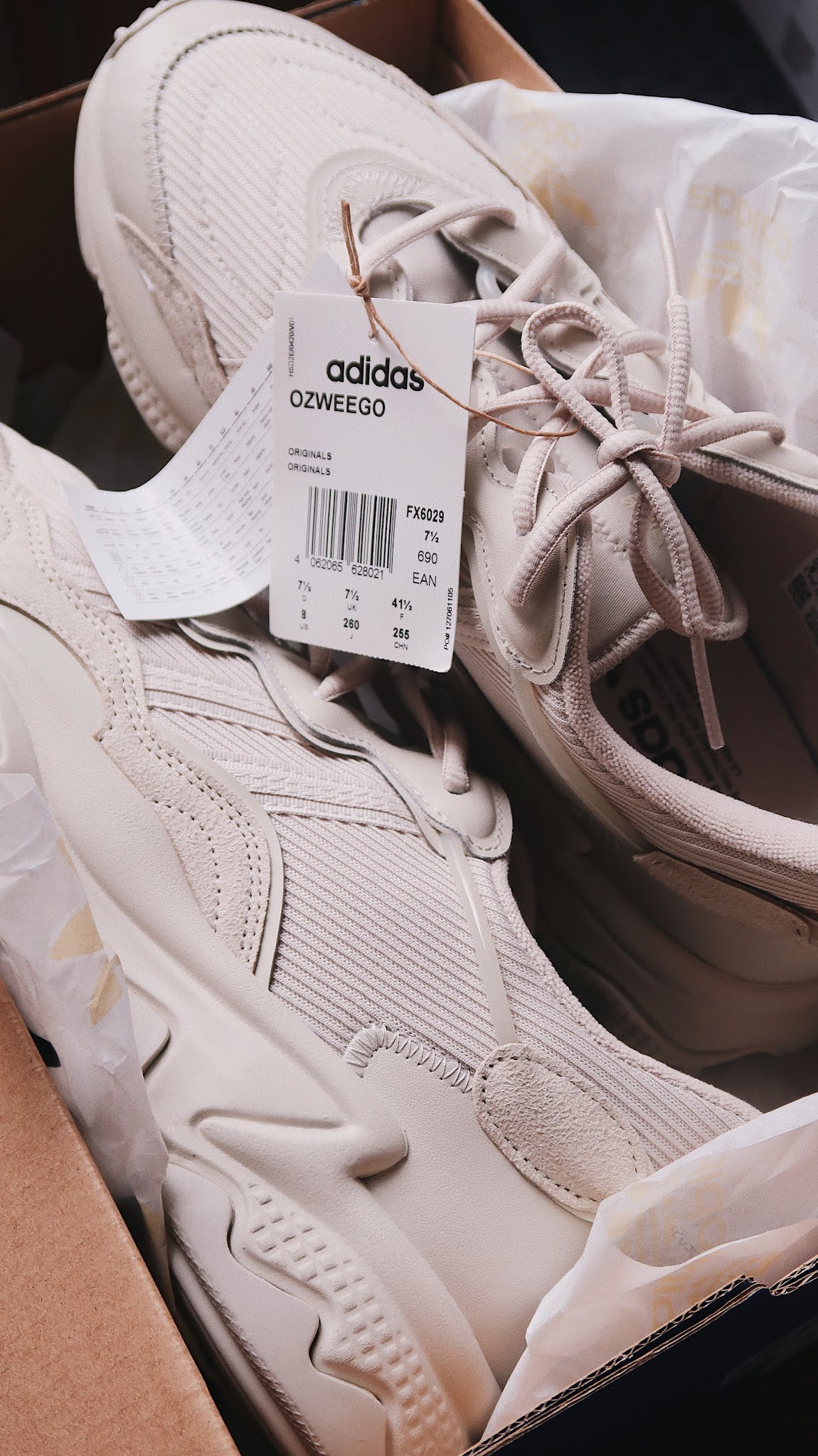 Adidas Ozweego (Beige) Review — Giselle