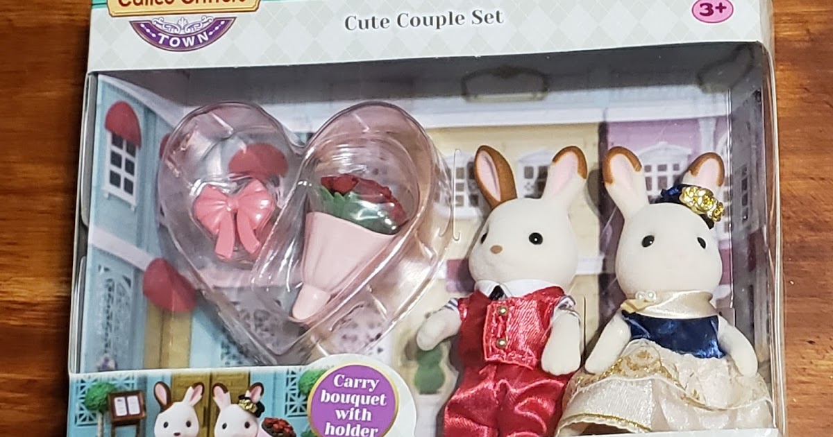 calico critters cute couple set