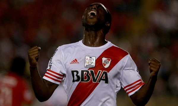 Oficial: River Plate renueva hasta 2020 a Balanta