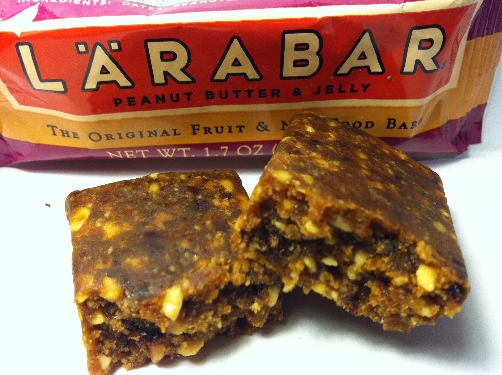 Crazy Food Dude Review Larabar Peanut Butter & Jelly Food Bar