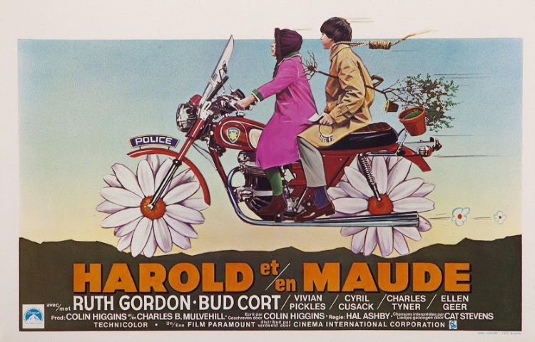 A Vintage Nerd, Vintage Blog, Vintage Blogger, Old Hollywood Films, Harold and Maude, 1970's Movies, Ruth Gordon Films, Old Hollywood Blog, Movie Review, Classic Cinema Spotlight, Classic Movie Review, Harold and Maude Review