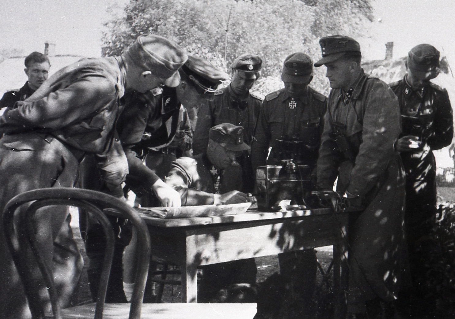 NAZI JERMAN Foto Herbert Otto Gille, Komandan Divisi SS Wiking