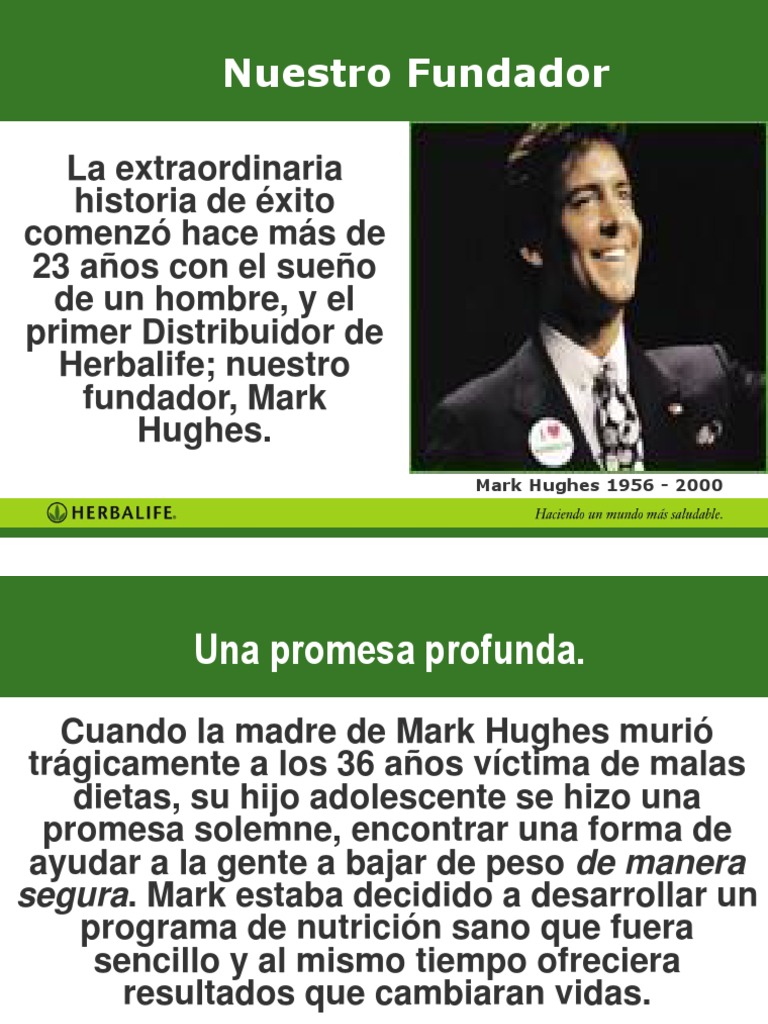 Faundador y Ceos de HerbalifeNutricion