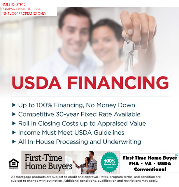 Kentucky USDA Rural Housing Mortgage Lender Can you do a USDA Loan or