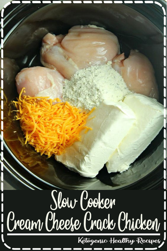 Slow Cooker Cream Cheese Crack Chicken Baking Recipes Idea