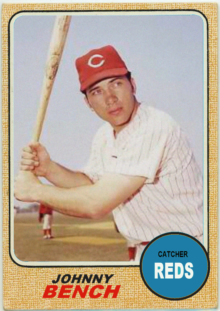 Cards That Never Were: 1968 Topps Johnny Bench