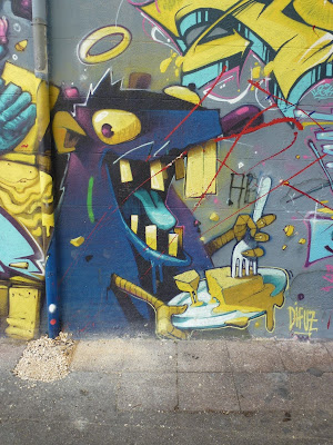 von Difuz: Bon appétit, Graffiti in Marseilles Gassen