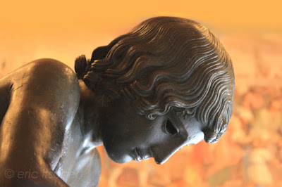 Sculptures, Voyage à Rome, tireur d épine, photo, garçon nu, Musées Capitolins, Rome, Spinario, bronze, Cneius Martius, Capitole, 