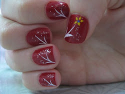 nail designs simple blood nails acrylic rhinestones step modern november bows short summber trends