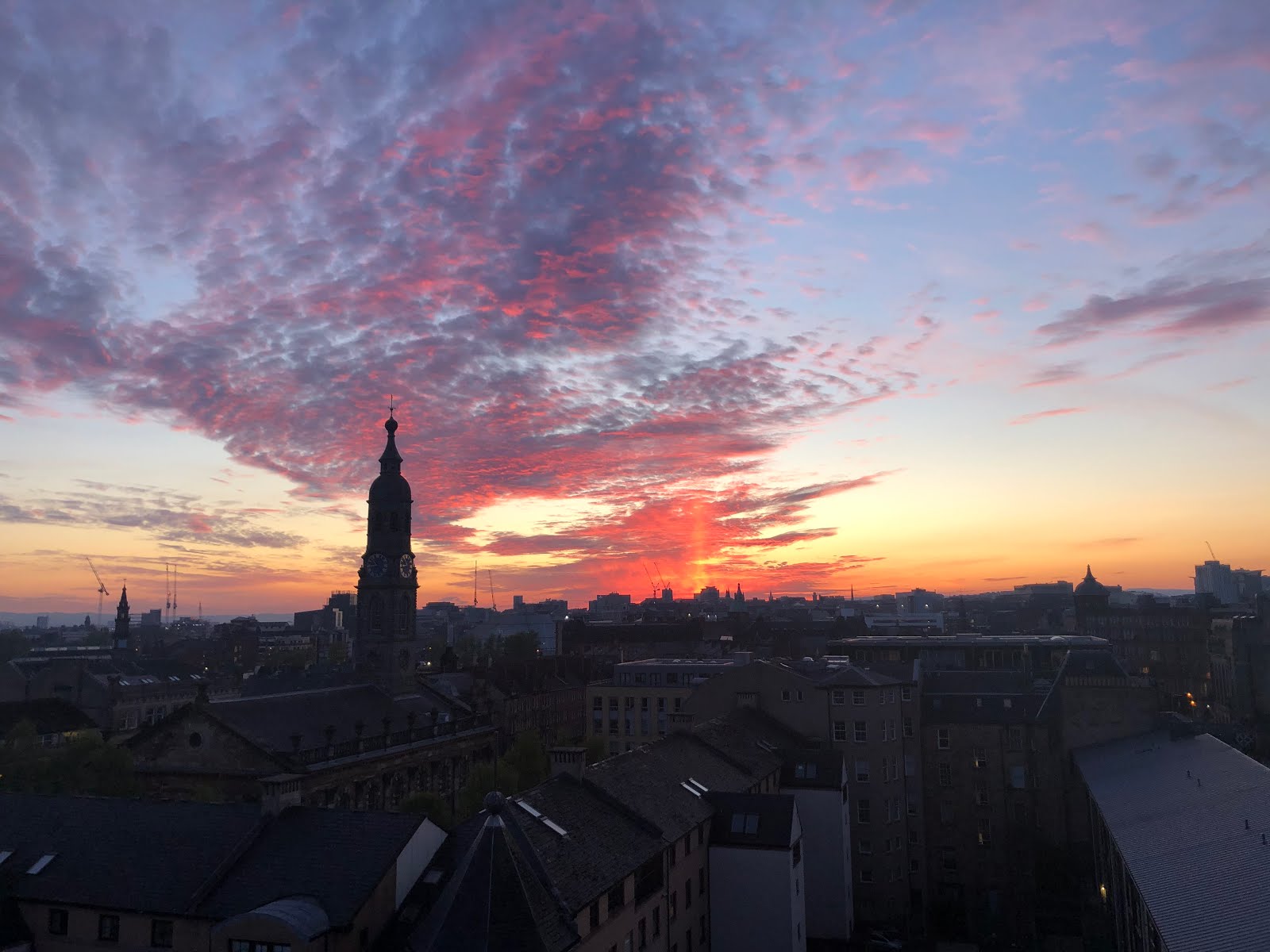 Glasgow's Night Sky (2)