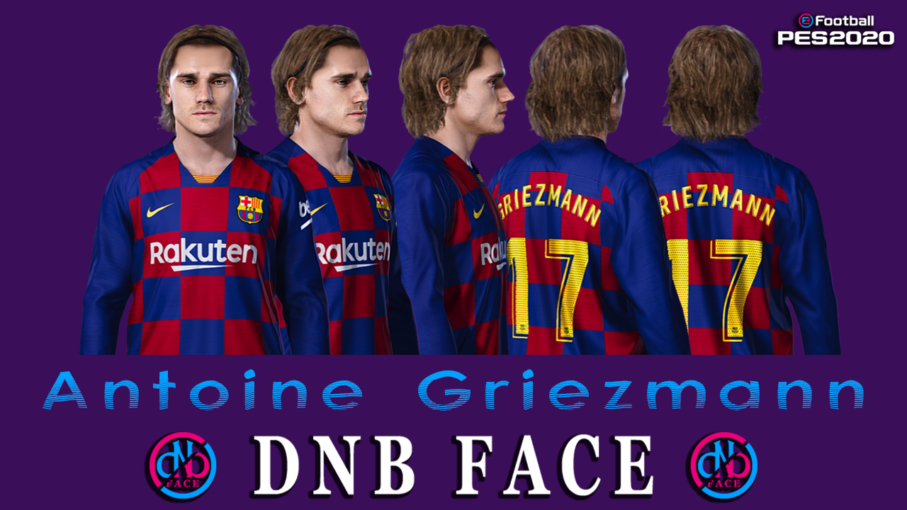PES2020 Antoine Griezmann Face by DNB PES2020 Antoine Griezmann Face by DNB