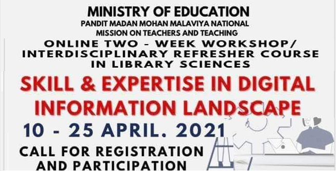 Two Week Workshop Refresher Course - Library Sciences