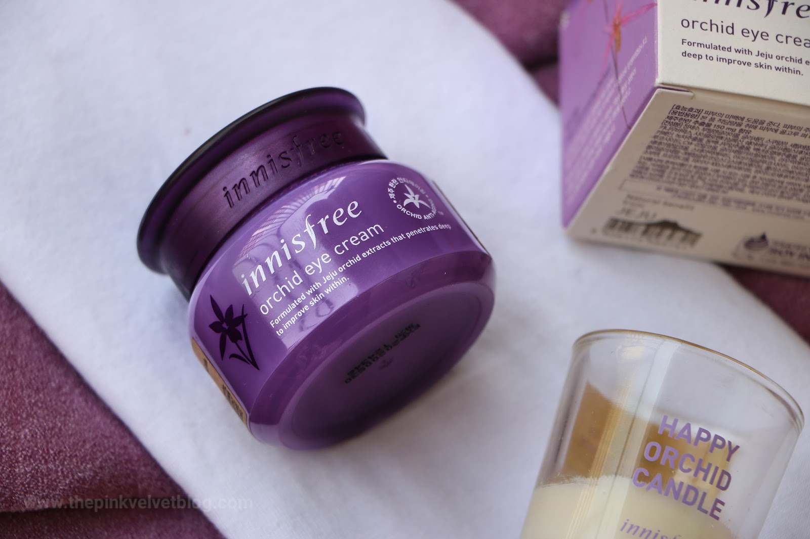 Innisfree Orchid Eye Cream Review The Pink Velvet Blog