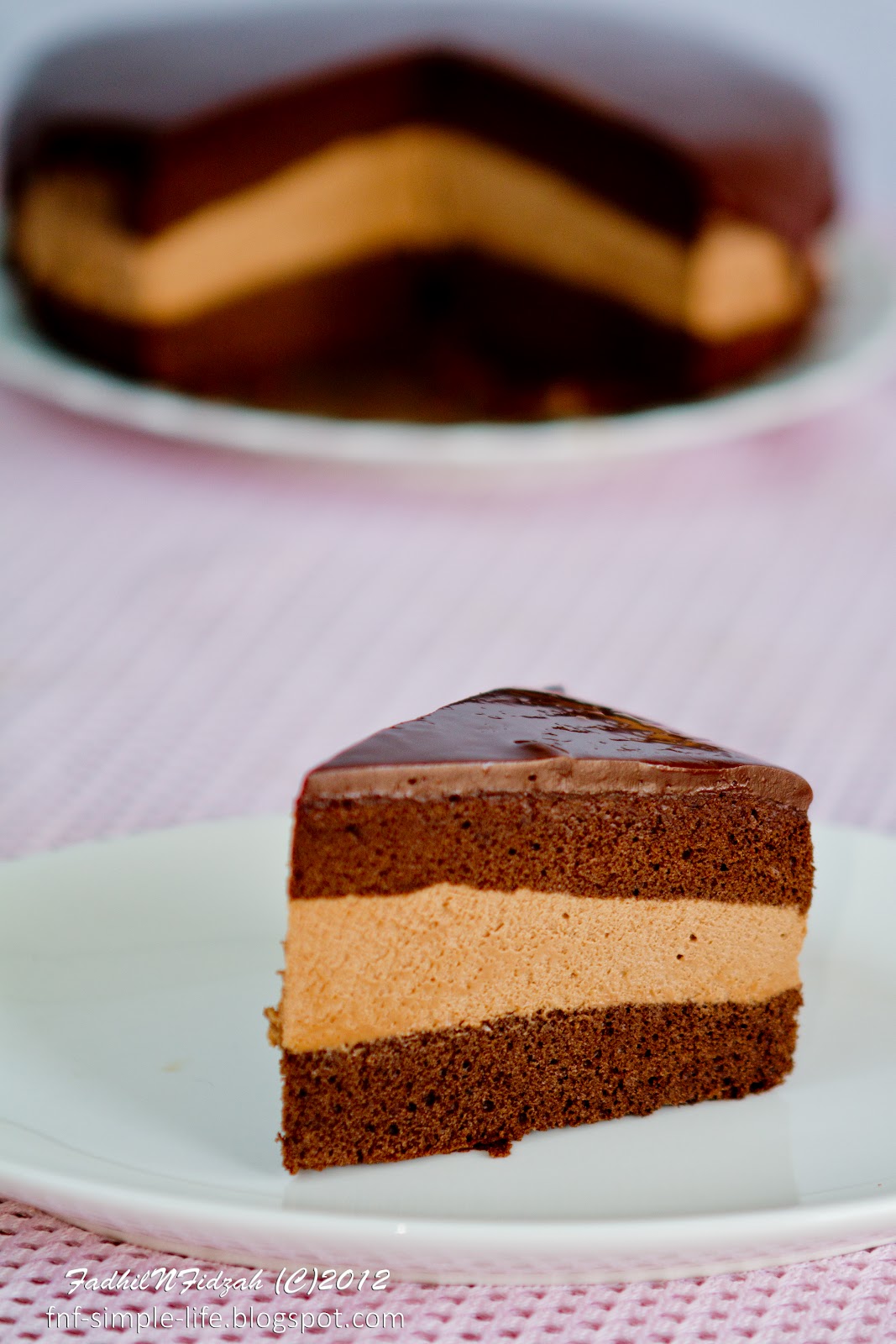 ...FnF Simple Life... Chocolate mousse cake