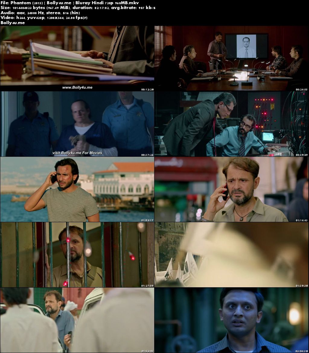 Phantom 2015 BluRay 400MB Full Hindi Movie Download 480p Phantom 2015 BluRay 400MB Full Hindi Movie Download 480p
