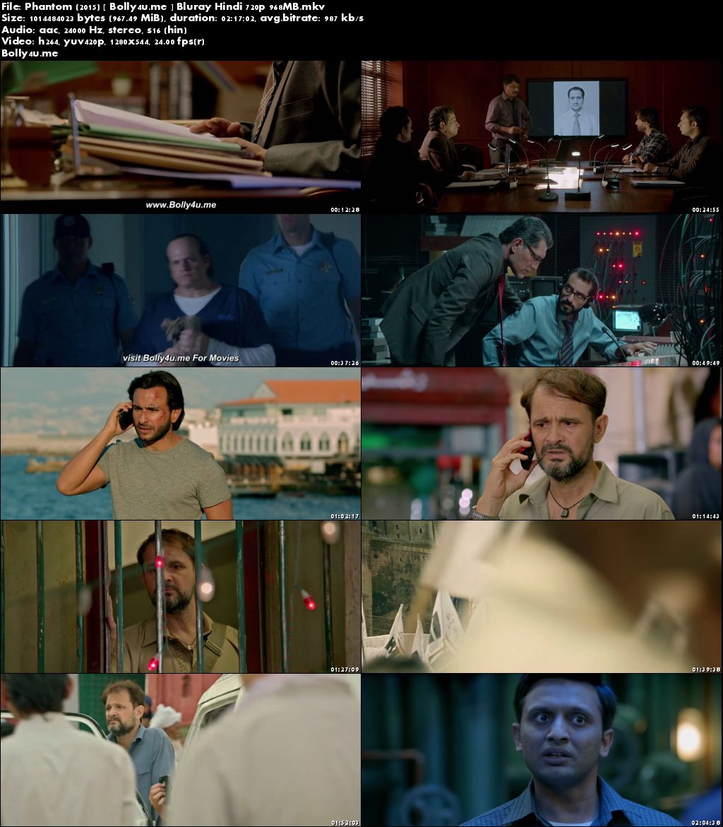 Phantom 2015 BluRay 950MB Full Hindi Movie Download 720p