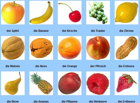 Ramis Deutsch A: Obst und Gemüse
