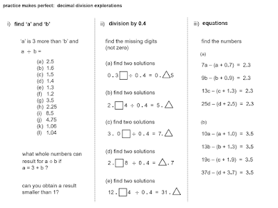 MEDIAN Don Steward mathematics teaching: decimal practice makes perfect (1)