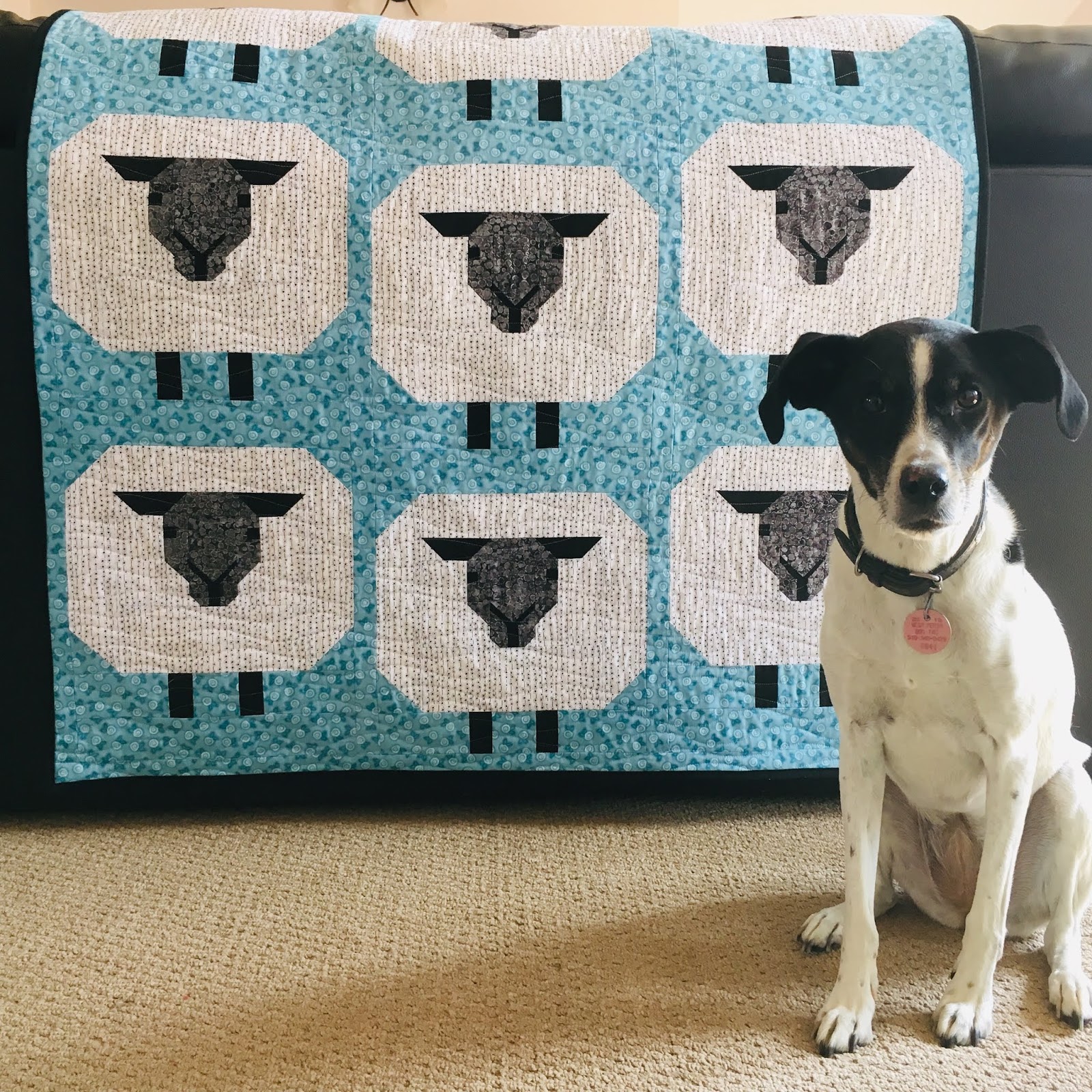 Sew Fresh Quilts Lamb Chop baby quilt