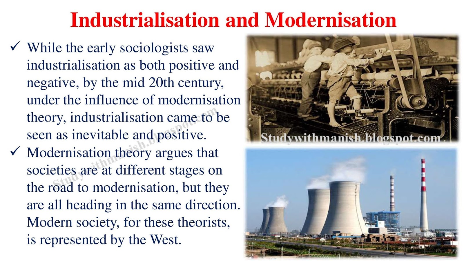 **Change & Development in Industrial Society**PPT**Class 12th**Sociology**