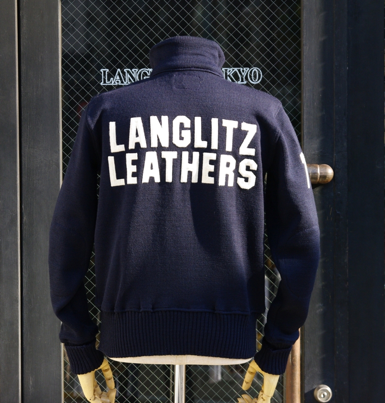 Langlitz Tokyo: “ LANGLITZ LEATHERS 70TH ANNIVERSARY MC SWEATER By