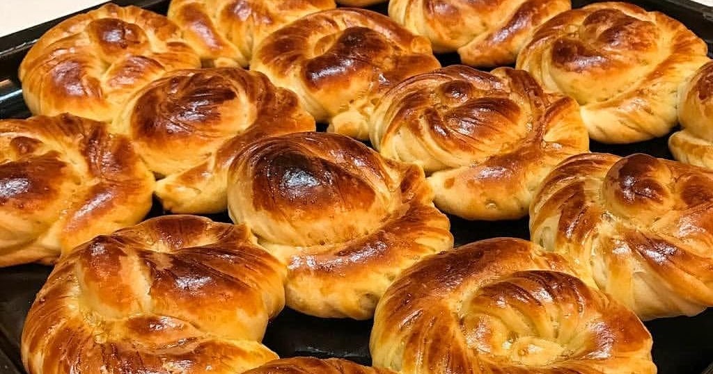 Çizgili Katmer Poğaça Pratik Tarifim