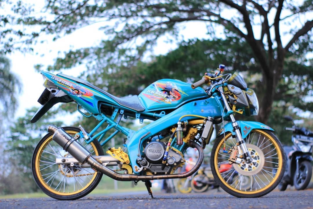 Modifikasi Motor Vixion Pelek Jari Jari Terbaru Dan Keren - racing 48