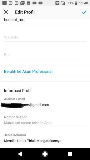 Husaini Blog Bio Instagram Keren Singkat