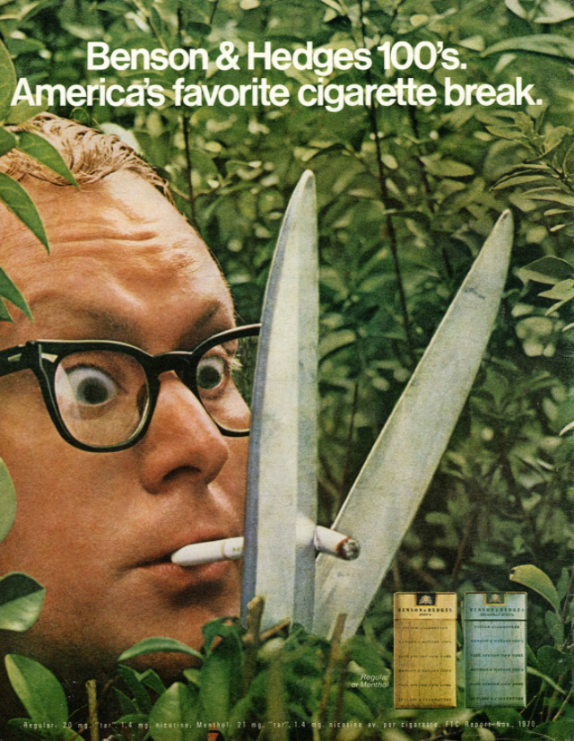 30 Funny Vintage Tobacco Ads by Benson & Hedges From Between the Late