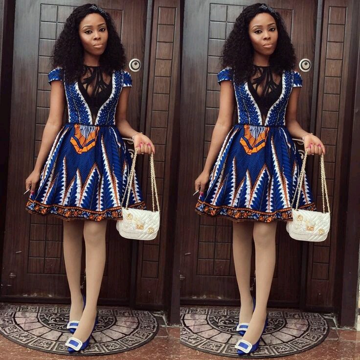 simple ankara tops for ladies