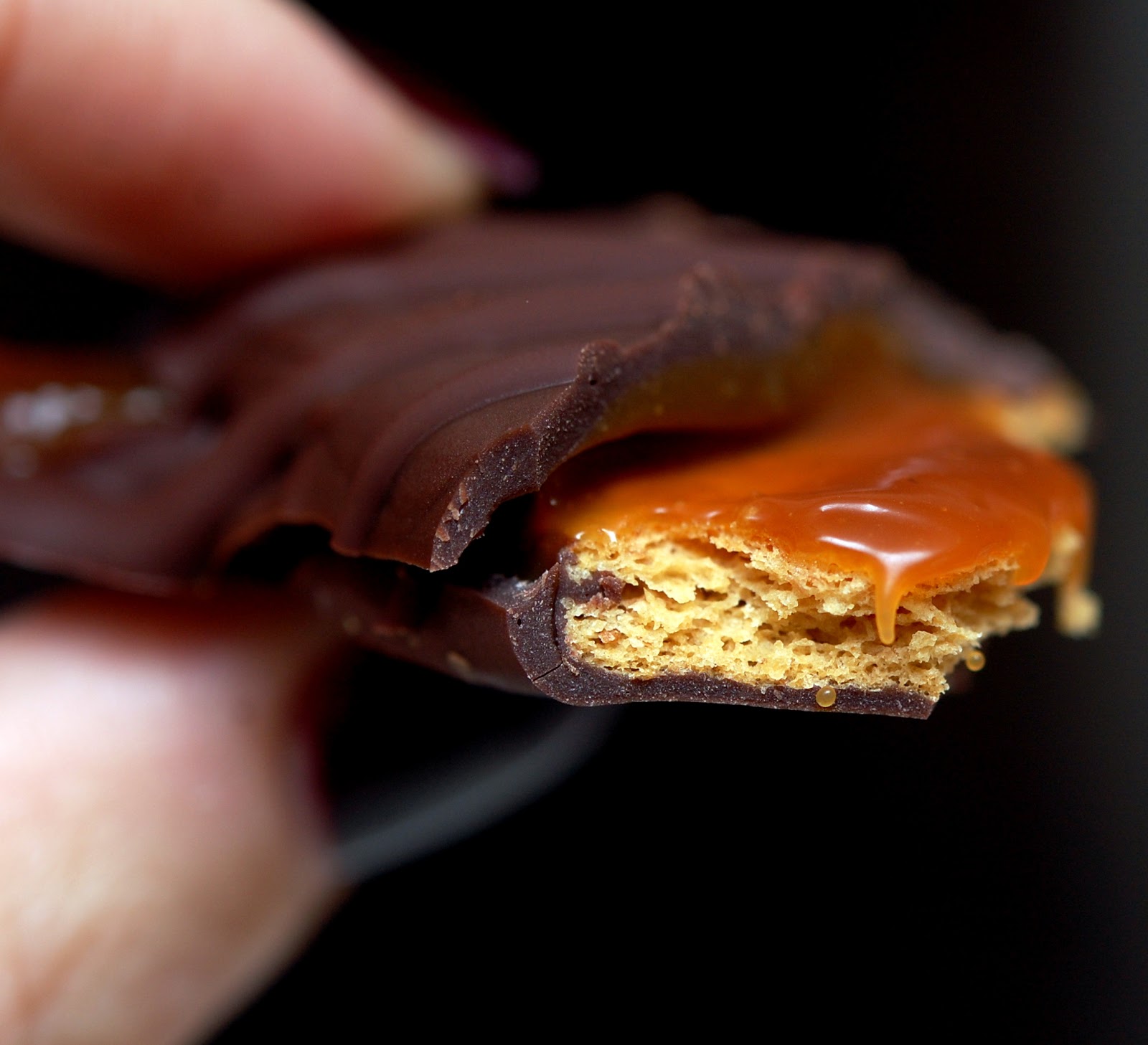 CARAMEL & CHOCOLATE DIPPED GRAHAM CRACKERS!!! Hugs and Cookies XOXO
