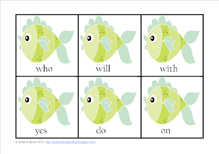 Fishy Blast Sight Words FREEBIE