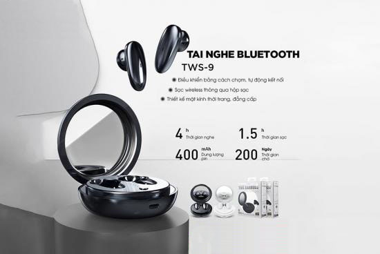 Tai nghe Bluetooth True wireless Remax TWS-9