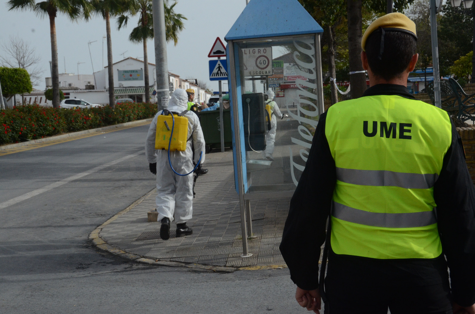 Maestro Juan Antonio La Unidad Militar de Emergencias(UME).