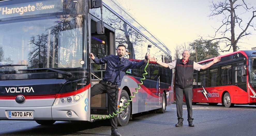 FOCUS TRANSPORT Second Electric Bus Trial by Harrogate Bus Company