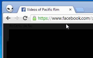 Changing Facebook URL Animated GIF