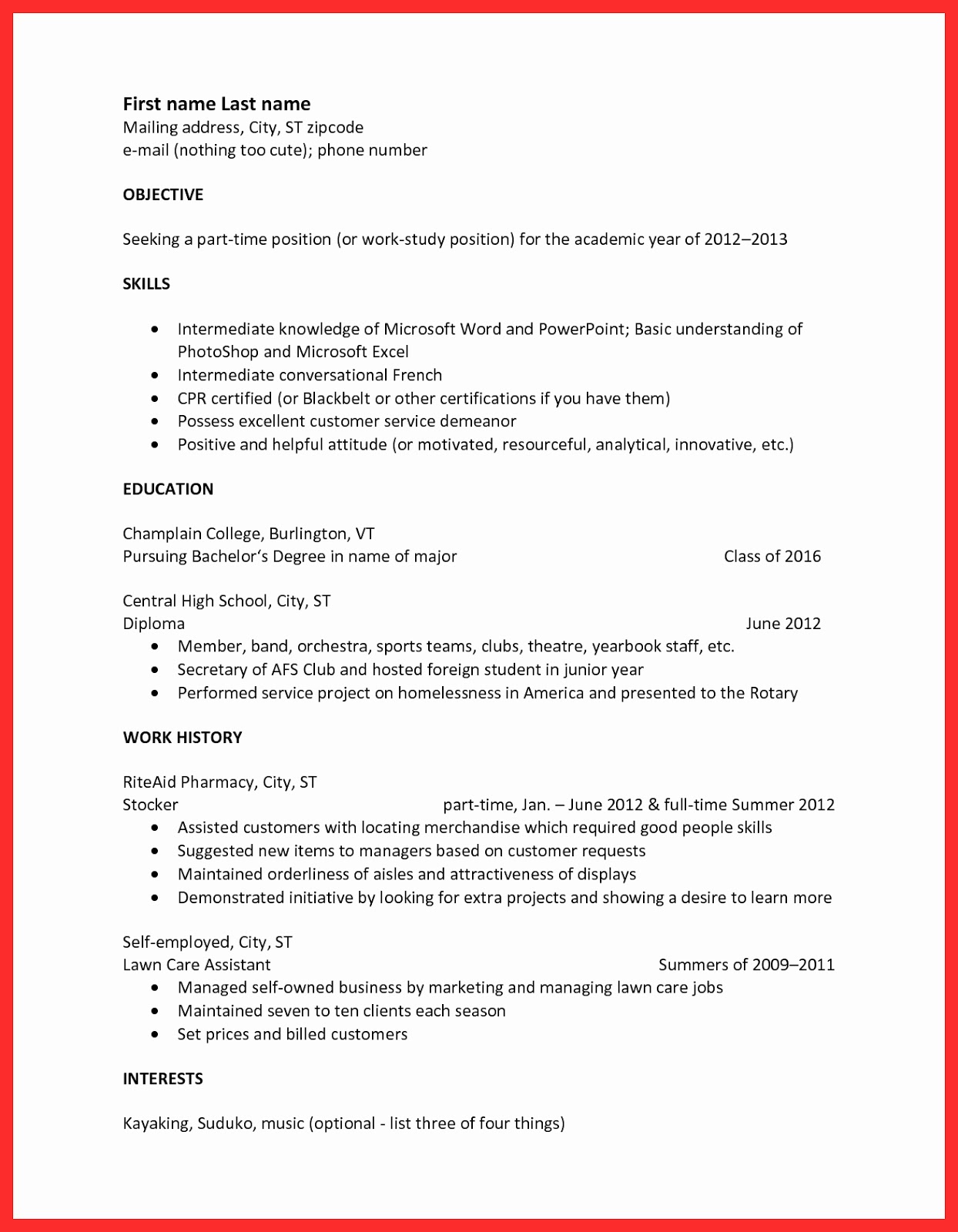 Apa Resume Format 2019 Apa Format Cv 2020